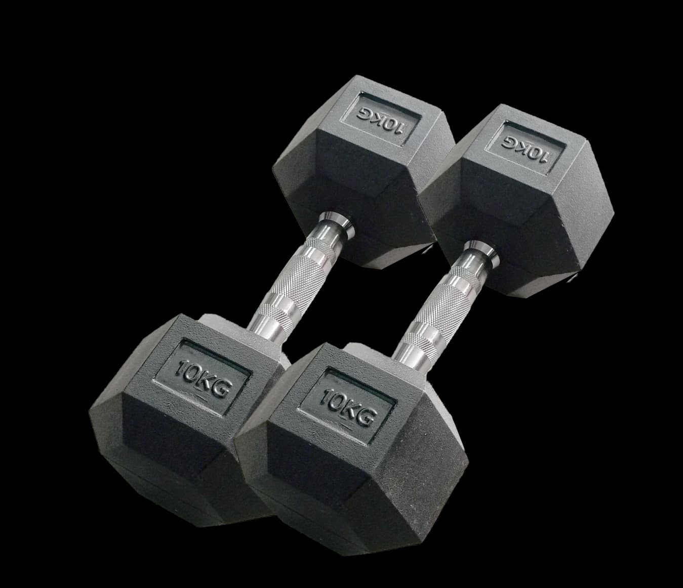 Rubber Hex Dumbbell — RealleaderUSA Indonesia