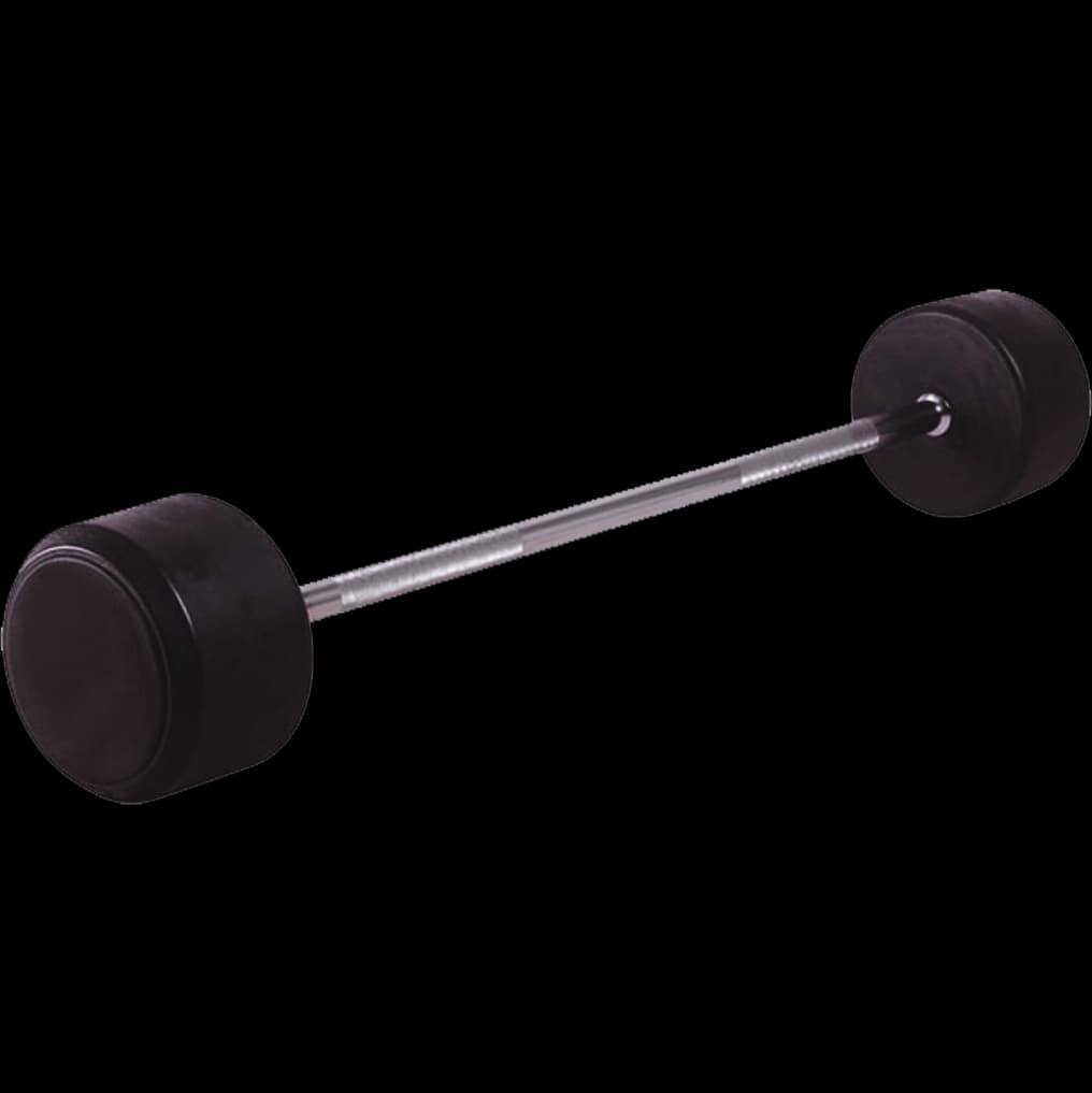 RealleaderUSA straight rubber barbell, code 100480