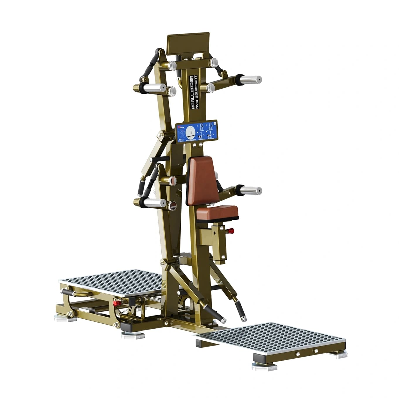RealleaderUSA Leader series LD-1004 plate loaded lateral raise machine